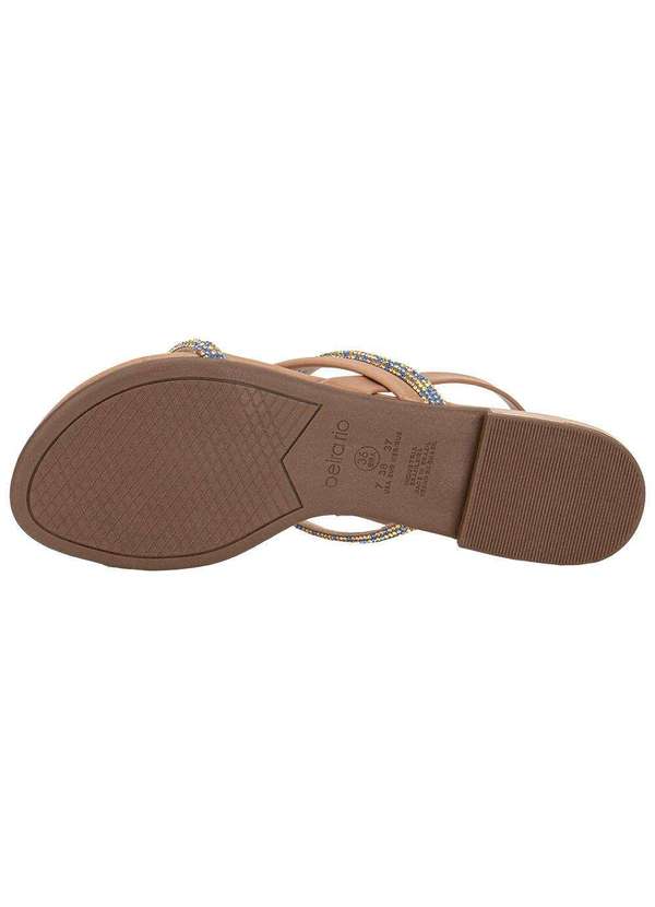 Beira Rio - Sandália Feminina Flat Beira Rio 8263969 Salmão 4