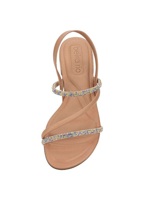 Beira Rio - Sandália Feminina Flat Beira Rio 8263969 Salmão 5