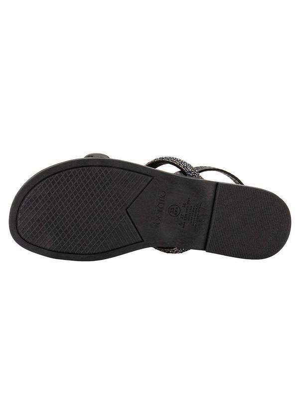 Beira Rio - Sandália Feminina Flat Beira Rio 8507103 - Preto 4