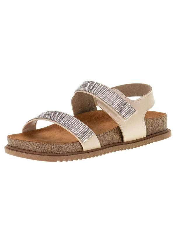 Beira Rio - Sandália Feminina Flat Beira Rio - 8513100 - Natural 1