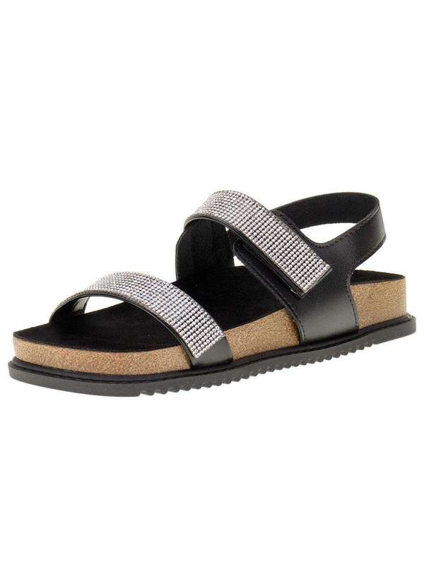 Beira Rio - Sandália Feminina Flat Beira Rio - 8513100 - Preto