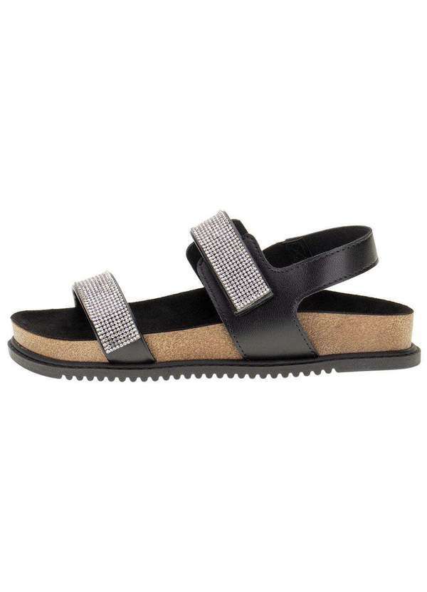 Beira Rio - Sandália Feminina Flat Beira Rio - 8513100 - Preto 2