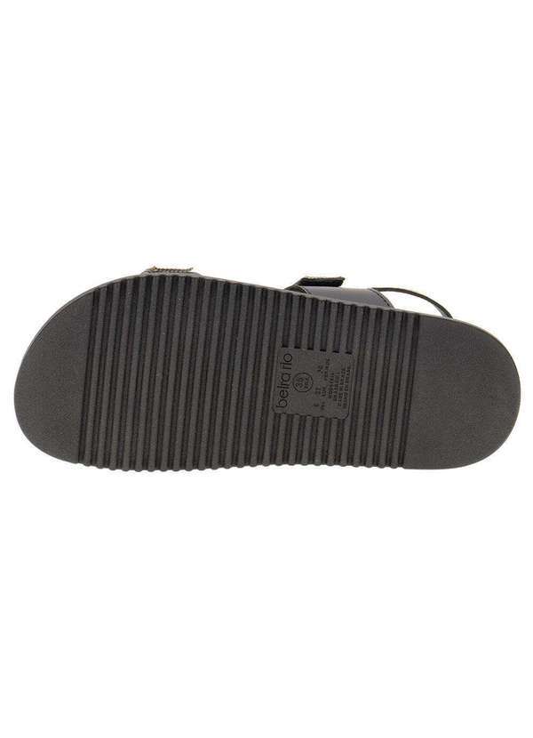 Beira Rio - Sandália Feminina Flat Beira Rio - 8513100 - Preto 4