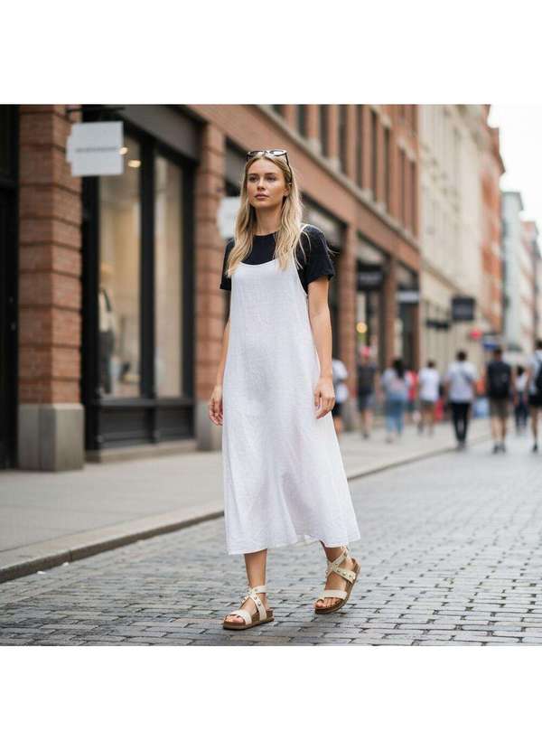 Beira Rio - Sandália Feminina Flat Beira Rio 8524114 Marfim 2