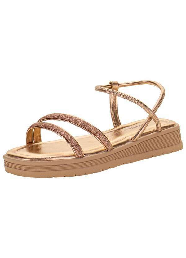 Dakota - Sandália Feminina Flat Dakota - Y6962 - Bronze