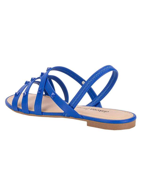 Dakota - Sandália Feminina Flat Dakota Y7452 - Azul 3