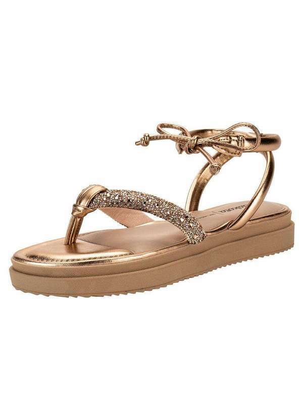Dakota - Sandália Feminina Flat Dakota Y7632 - Bronze