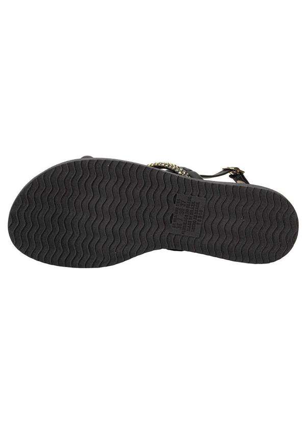 Dakota - Sandália Feminina Flat Dakota Y7634 - Preto 4