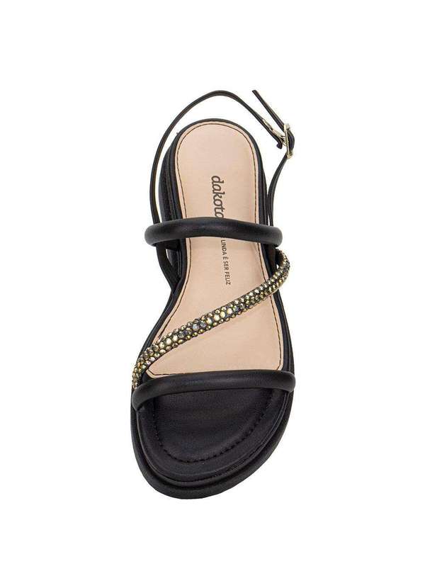 Dakota - Sandália Feminina Flat Dakota Y7634 - Preto 5