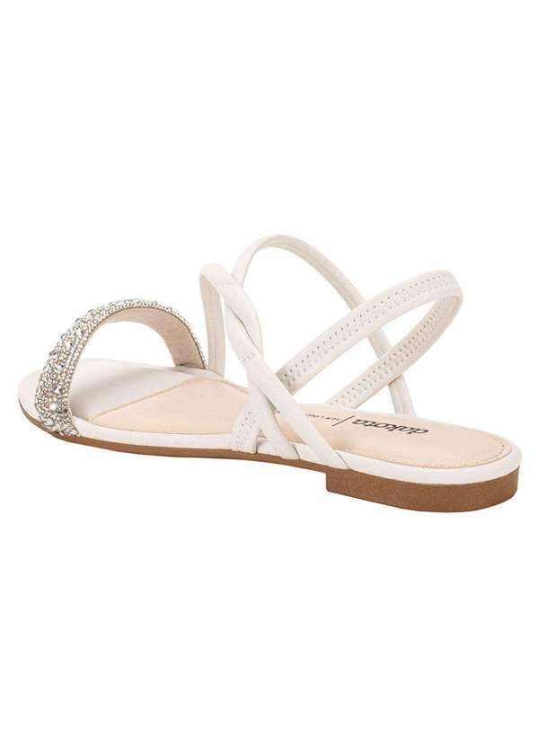 Dakota - Sandália Feminina Flat Dakota Y7713 - Branco 3