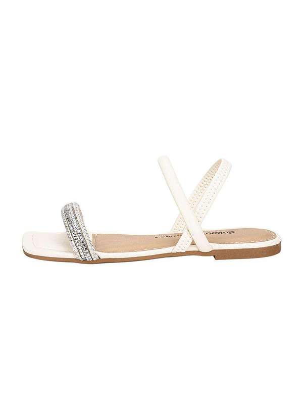 Dakota - Sandália Feminina Flat Dakota Y7952 - Marfim 2