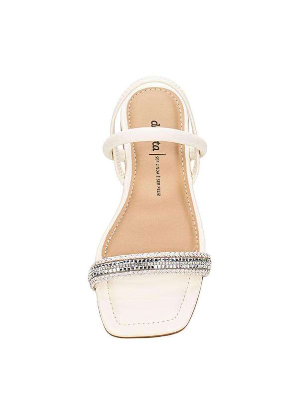 Dakota - Sandália Feminina Flat Dakota Y7952 - Marfim 5