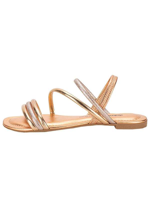 Dakota - Sandália Feminina Flat Dakota Y8481 - Bronze 2