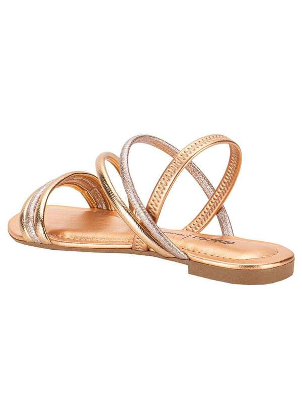 Dakota - Sandália Feminina Flat Dakota Y8481 - Bronze 3