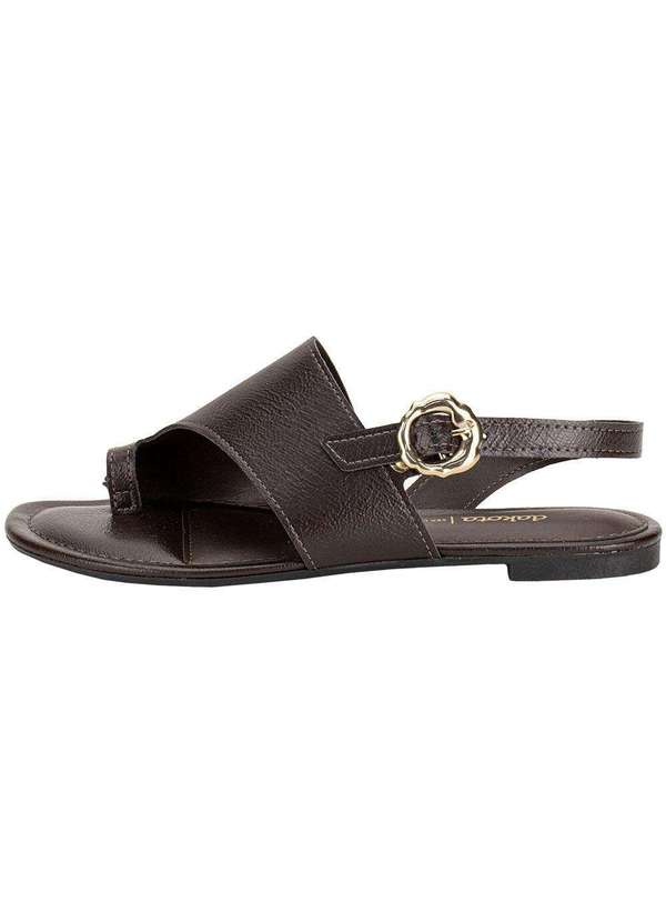 Dakota - Sandália Feminina Flat Dakota Y9362 Café 2