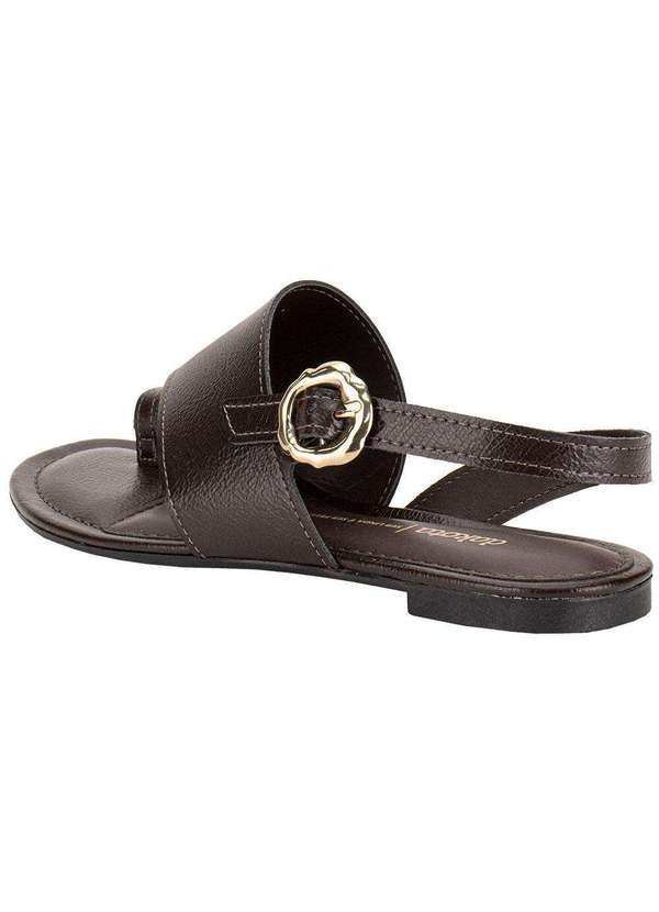 Dakota - Sandália Feminina Flat Dakota Y9362 Café 3
