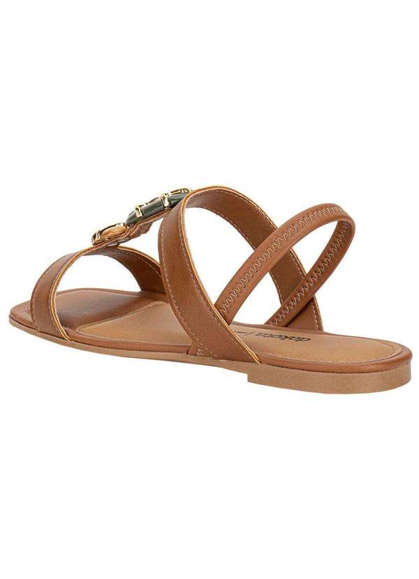 Dakota - Sandália Feminina Flat Dakota Y9611 - Caramelo 3