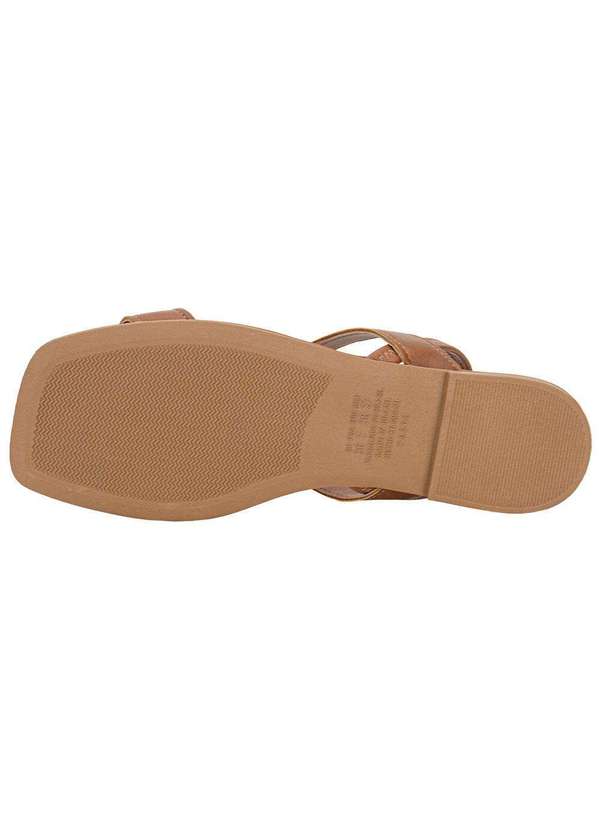 Dakota - Sandália Feminina Flat Dakota Y9611 - Caramelo 4