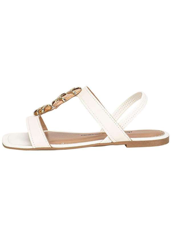 Dakota - Sandália Feminina Flat Dakota Y9611 Marfim 2