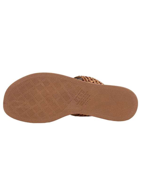 Dakota - Sandália Feminina Flat Dakota Y9711 - Caramelo 4