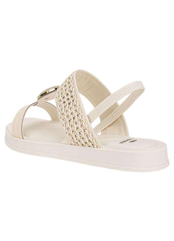 Dakota - Sandália Feminina Flat Dakota Y9711 - Marfim 3