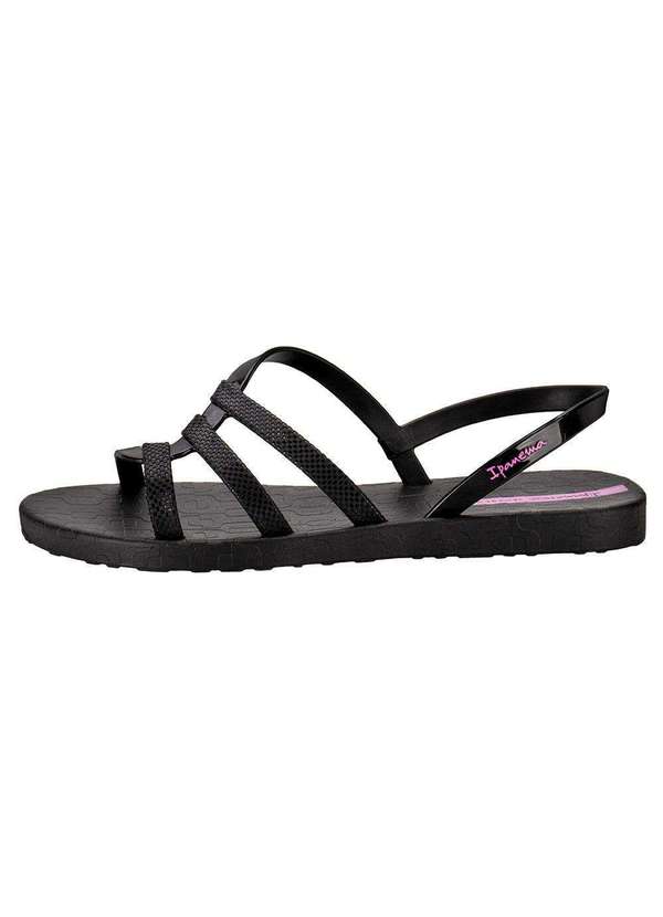 Ipanema - Sandália Feminina Flat Diversa Ipanema 27234 - Preto 2