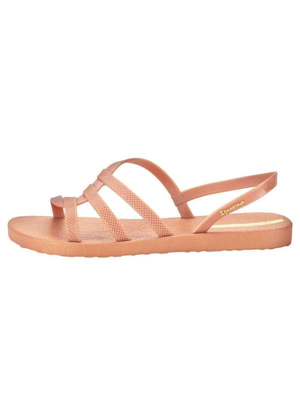 Ipanema - Sandália Feminina Flat Diversa Ipanema 27234 - Salmão 2