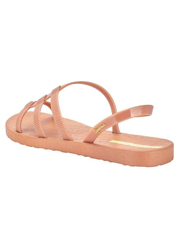 Ipanema - Sandália Feminina Flat Diversa Ipanema 27234 - Salmão 3
