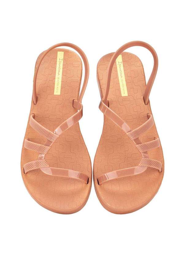 Ipanema - Sandália Feminina Flat Diversa Ipanema 27234 - Salmão 5