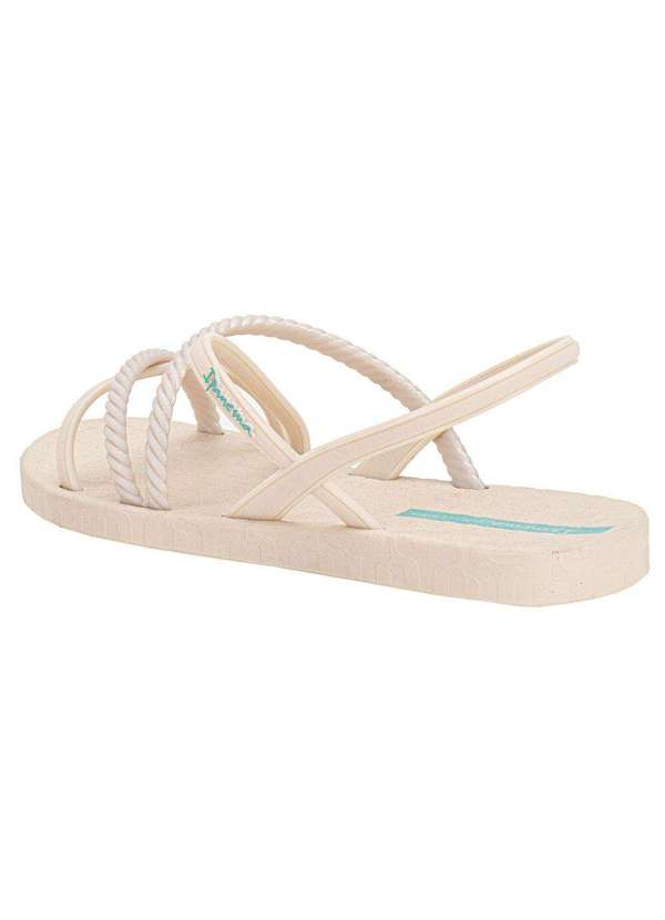 Ipanema - Sandália Feminina Flat Diversa Verão Ipanema 27375 - Marfim 3
