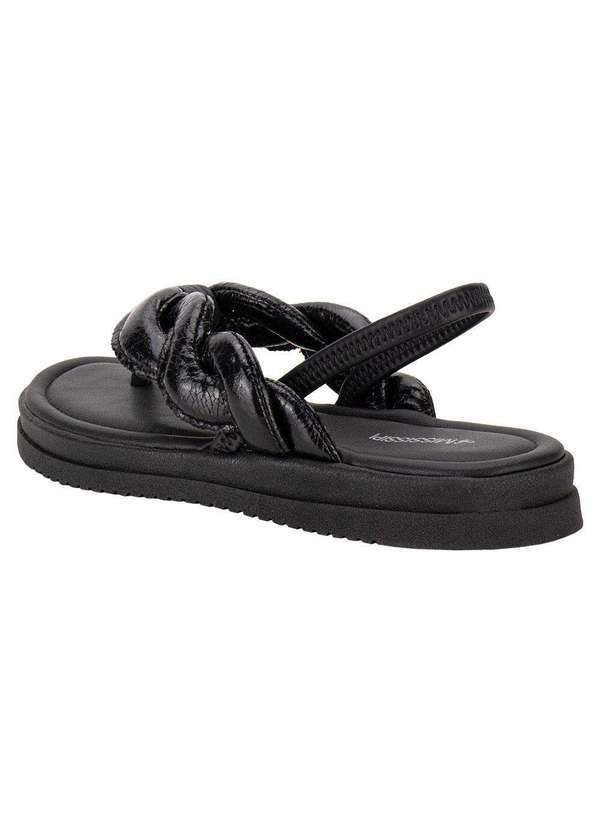 Mississipi - Sandália Feminina Flat Mississipi Mc753 - Preto 3