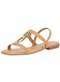 Mississipi - Sandália Feminina Flat Mississipi Mf311 Preto - variação: Camel