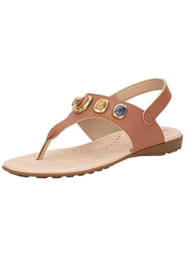 Modare - Sandália Feminina Flat Modare 7053173 - Canela