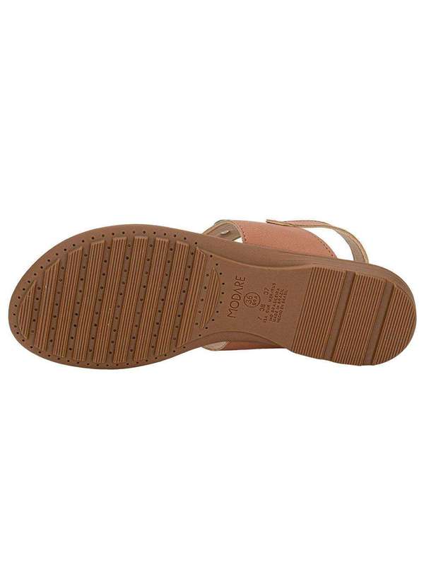 Modare - Sandália Feminina Flat Modare 7053173 - Canela 4
