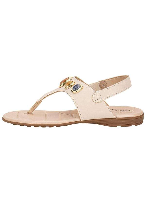 Modare - Sandália Feminina Flat Modare 7053173 - Natural 2