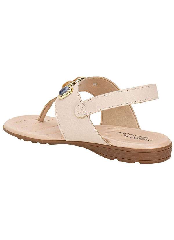 Modare - Sandália Feminina Flat Modare 7053173 - Natural 3
