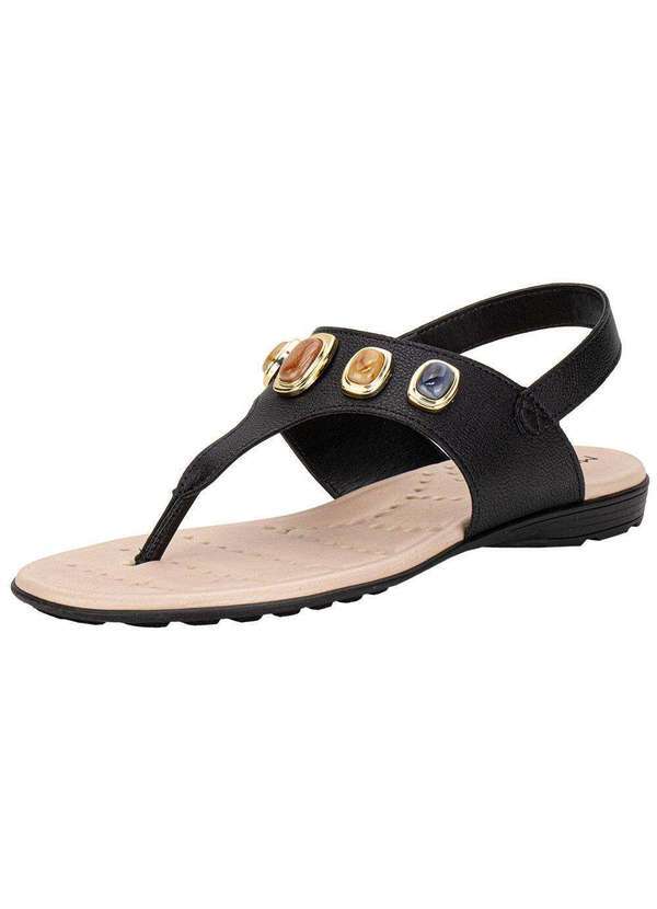 Modare - Sandália Feminina Flat Modare 7053173 - Preto
