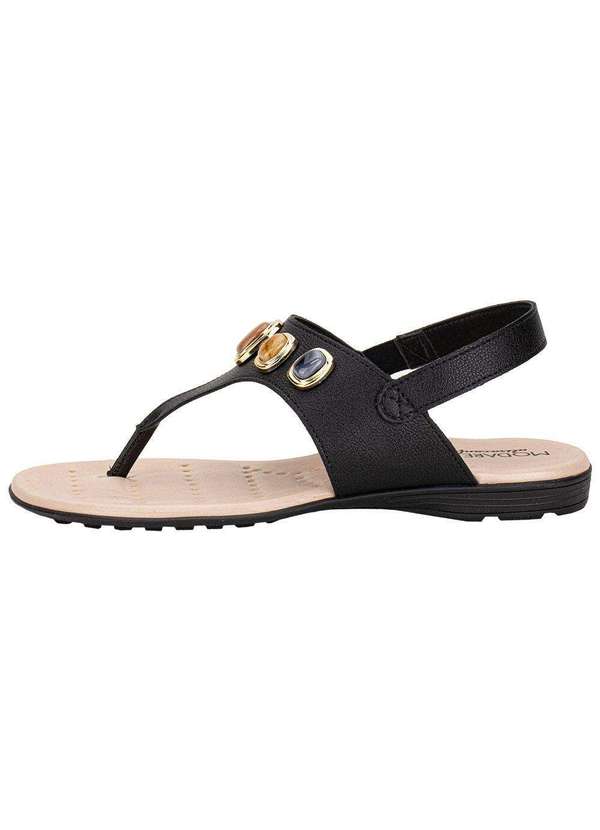 Modare - Sandália Feminina Flat Modare 7053173 - Preto 2
