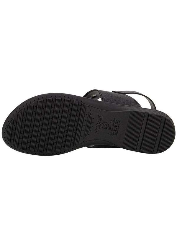 Modare - Sandália Feminina Flat Modare 7053173 - Preto 4