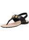 Modare - Sandália Feminina Flat Modare 7053173 - Preto - variação: - PRETO
