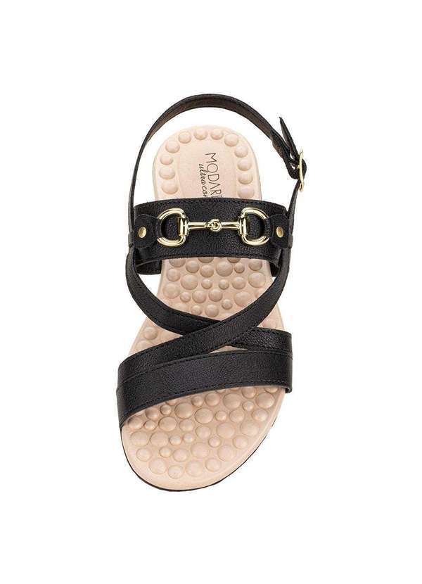 Modare - Sandália Feminina Flat Modare 7163132 - Preto 5