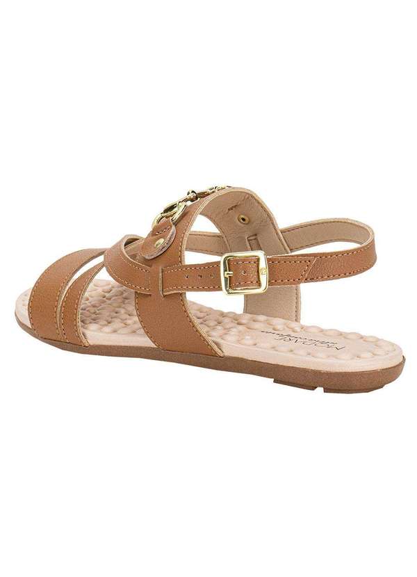 Modare - Sandália Feminina Flat Modare 7163132 - Camel 3