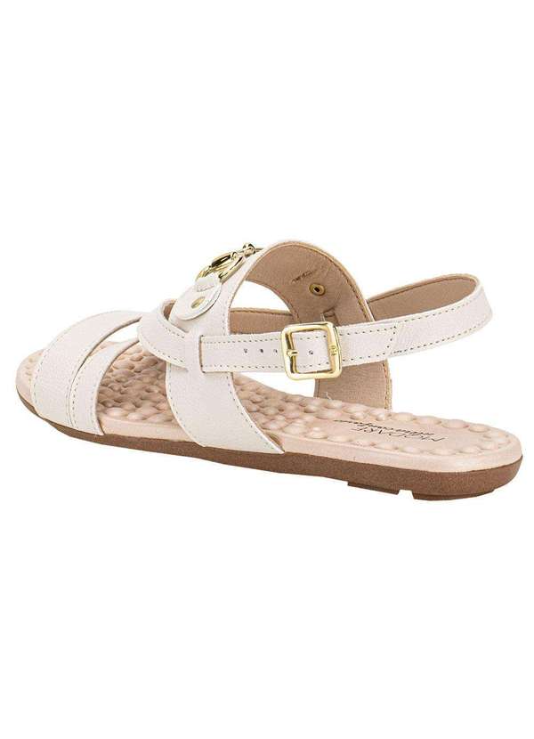 Modare - Sandália Feminina Flat Modare 7163132 - Marfim 3