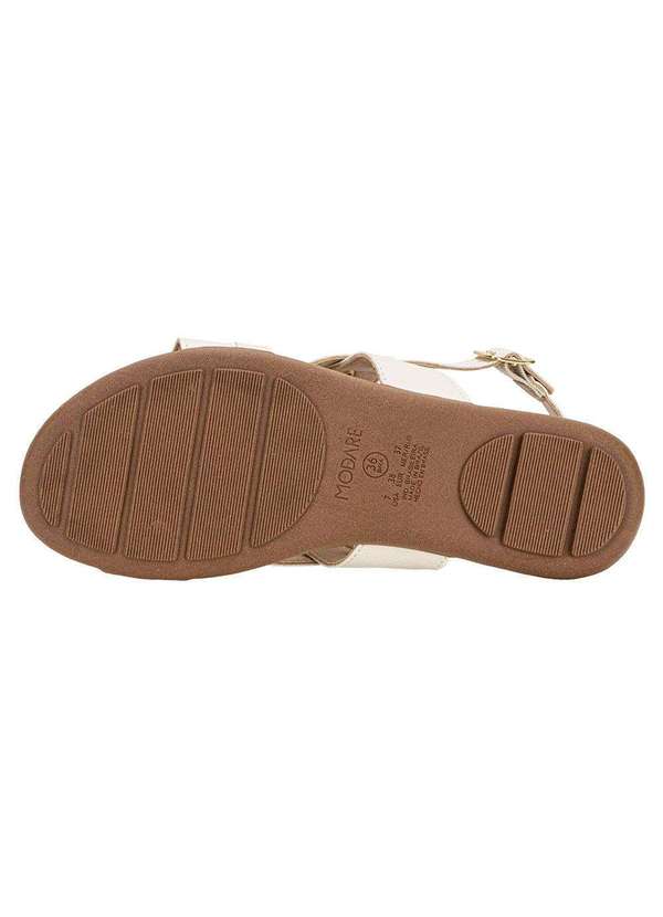 Modare - Sandália Feminina Flat Modare 7163132 - Marfim 4