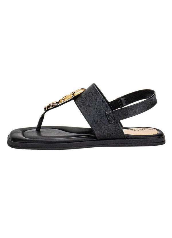 Modare - Sandália Feminina Flat Modare 7212103 - Preto 2