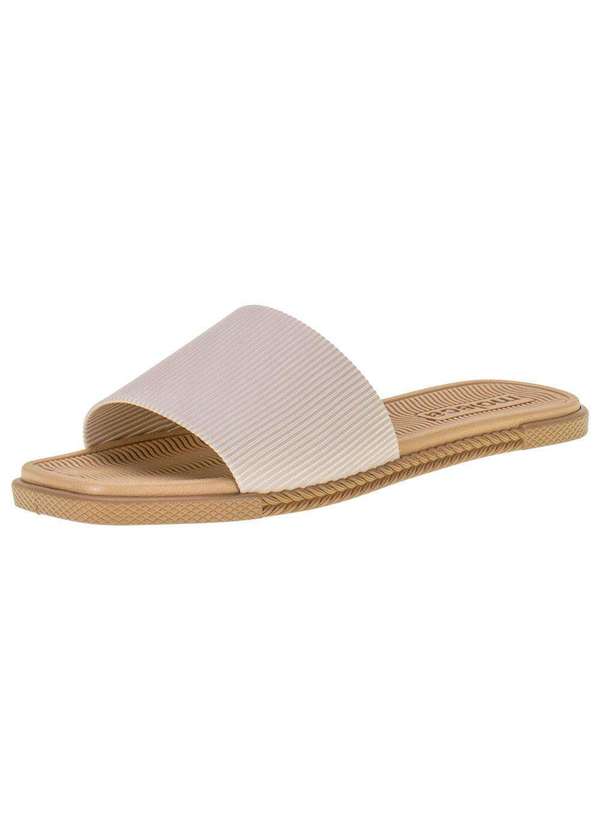 Moleca - Sandália Feminina Flat Moleca - 5494100 - Marfim