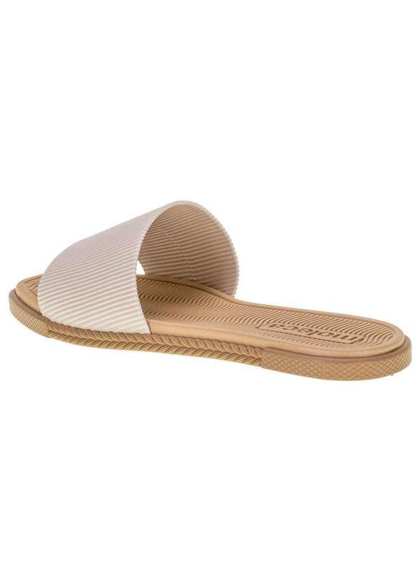 Moleca - Sandália Feminina Flat Moleca - 5494100 - Marfim 3