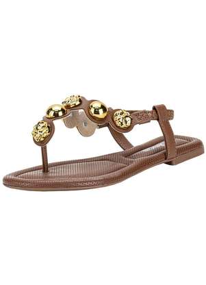 Sandália Feminina Flat Moleca 5570104 - MOLECA