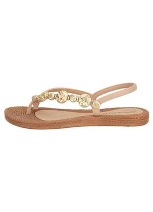 Terra & Agua - Sandália Feminina Flat Terra & Água 260113 - TERRA & AGUA