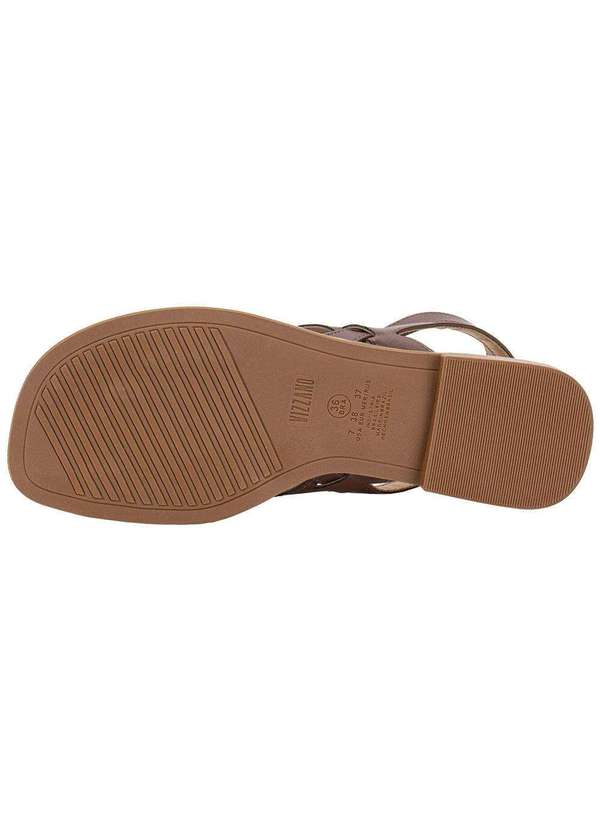 Vizzano - Sandália Feminina Flat Vizzano 6463107 Canela 4
